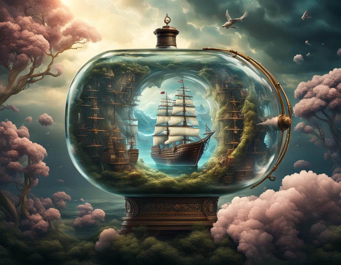 A Ship In A Bottle