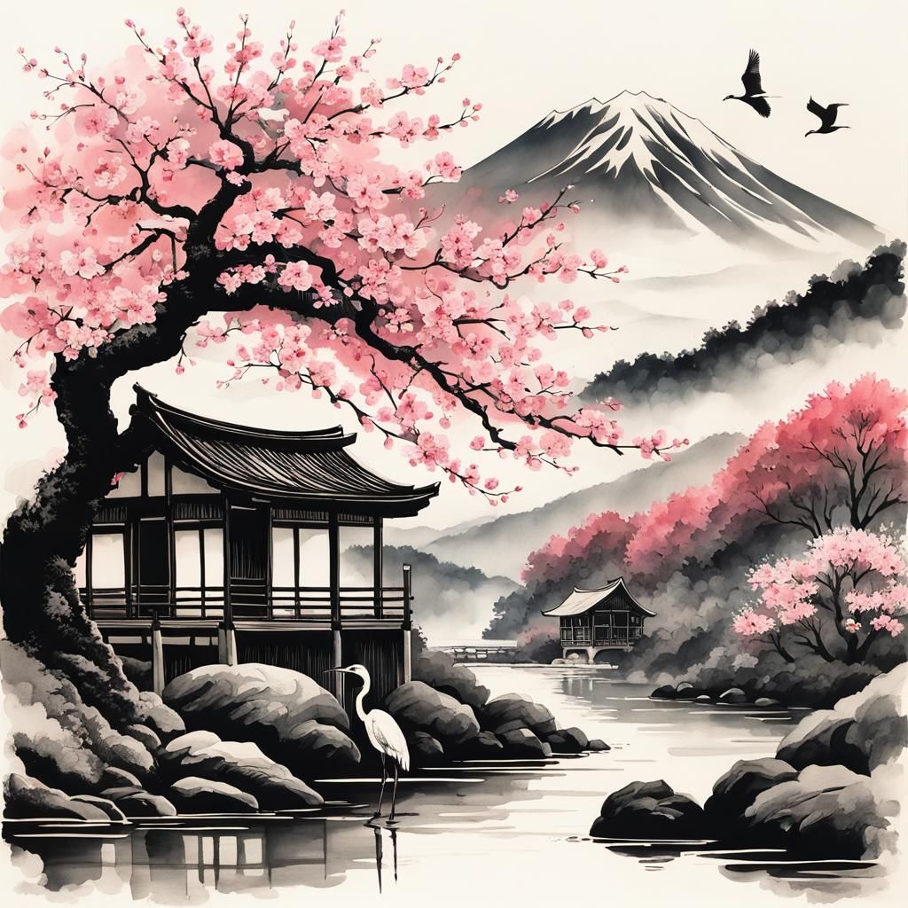 Serene spring  by @Farity