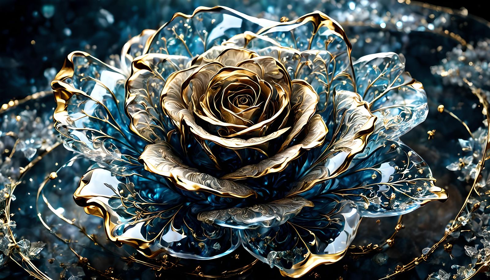 Crystal Rose - Fluently XL Edition  by @Naybuh