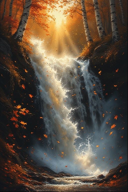 Nature’s Shower, No Curtain