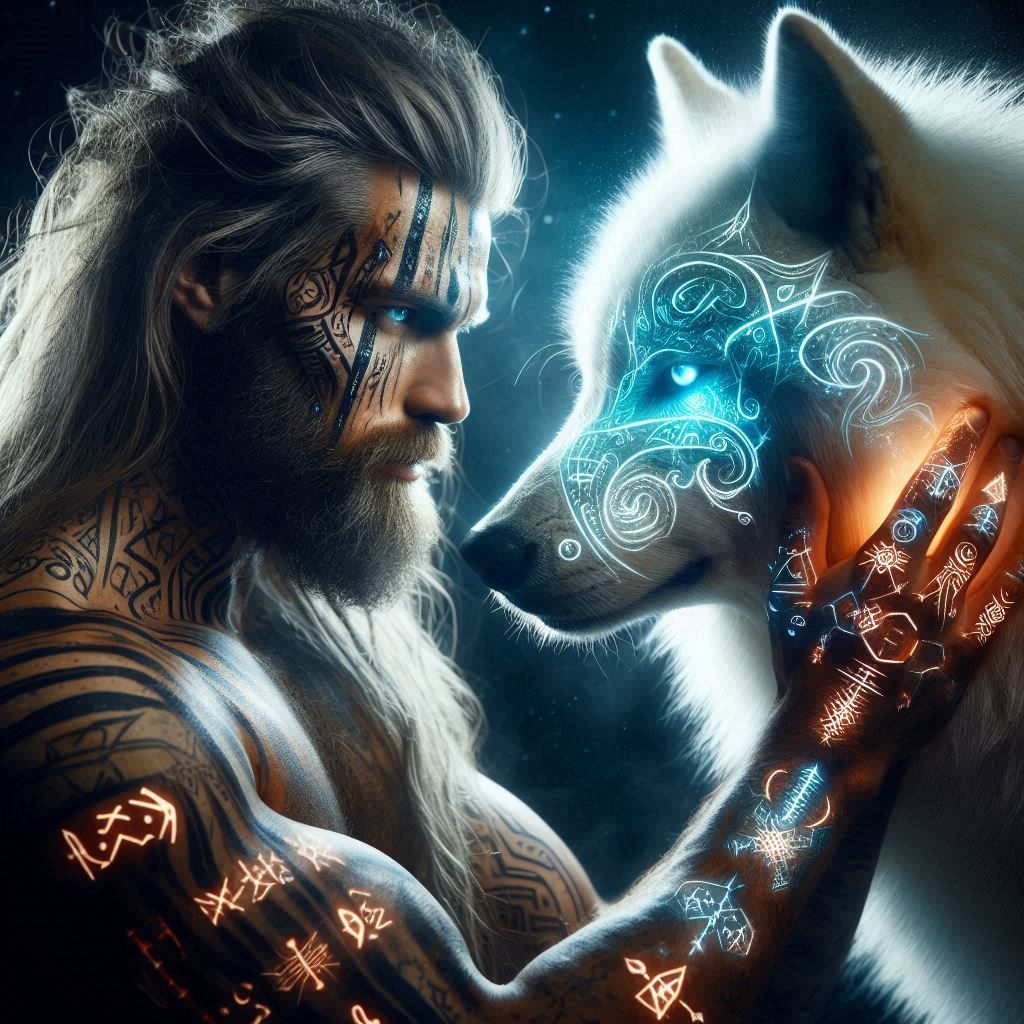 Ragnor and his Runic wolf Nixos