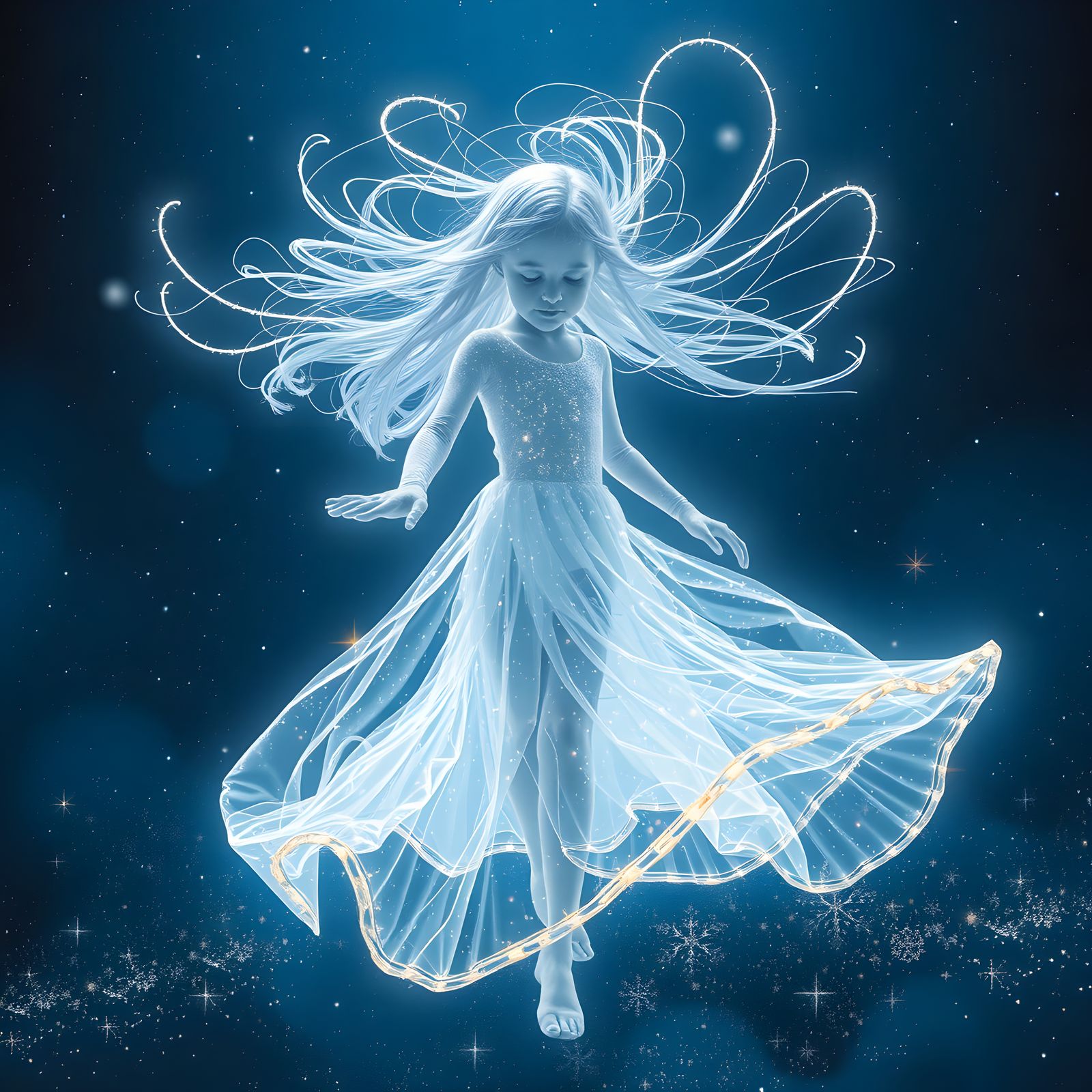 Blue light  by @Simba_Nala