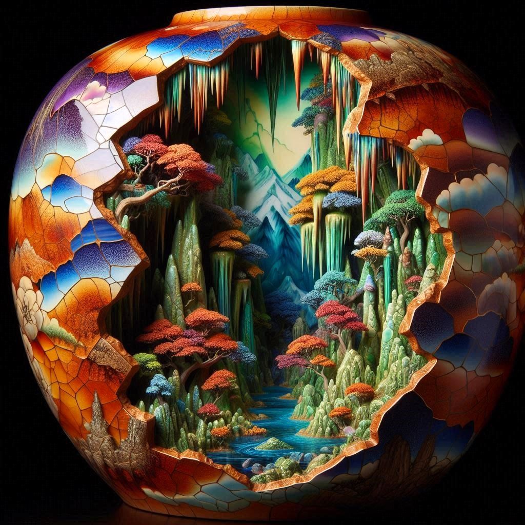 壊れた花瓶 Kowareta kabin