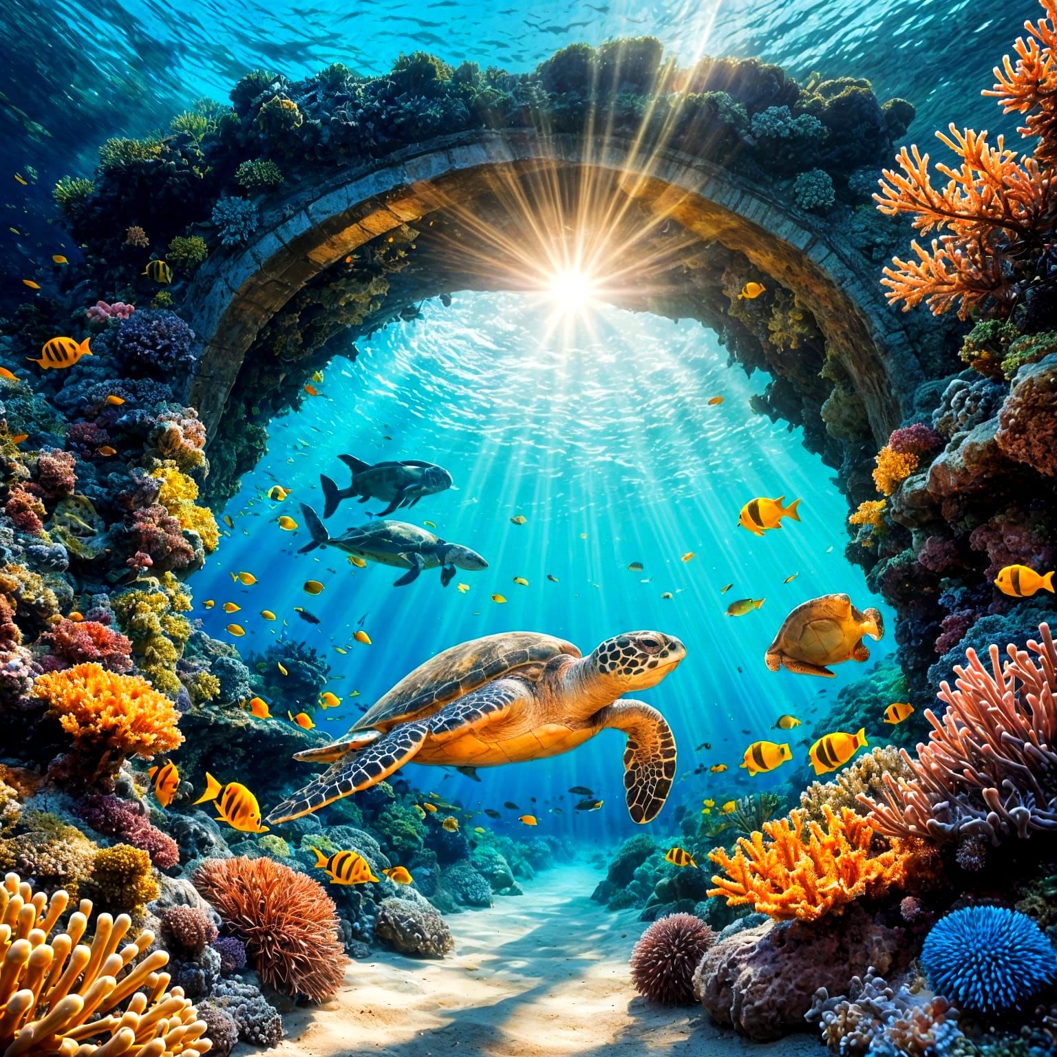 Living in the coral reef  by @Lilsilverfish