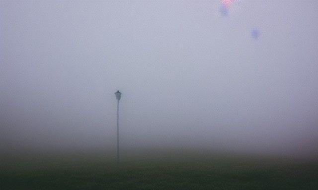 the fog has come
