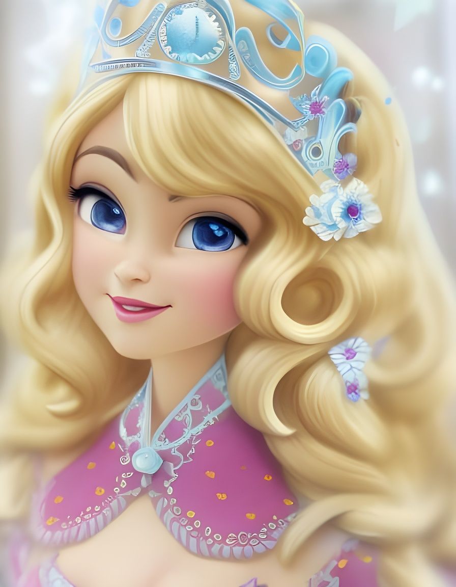 Aurora: Disney Princess / Magical Girl - AI Generated Artwork ...