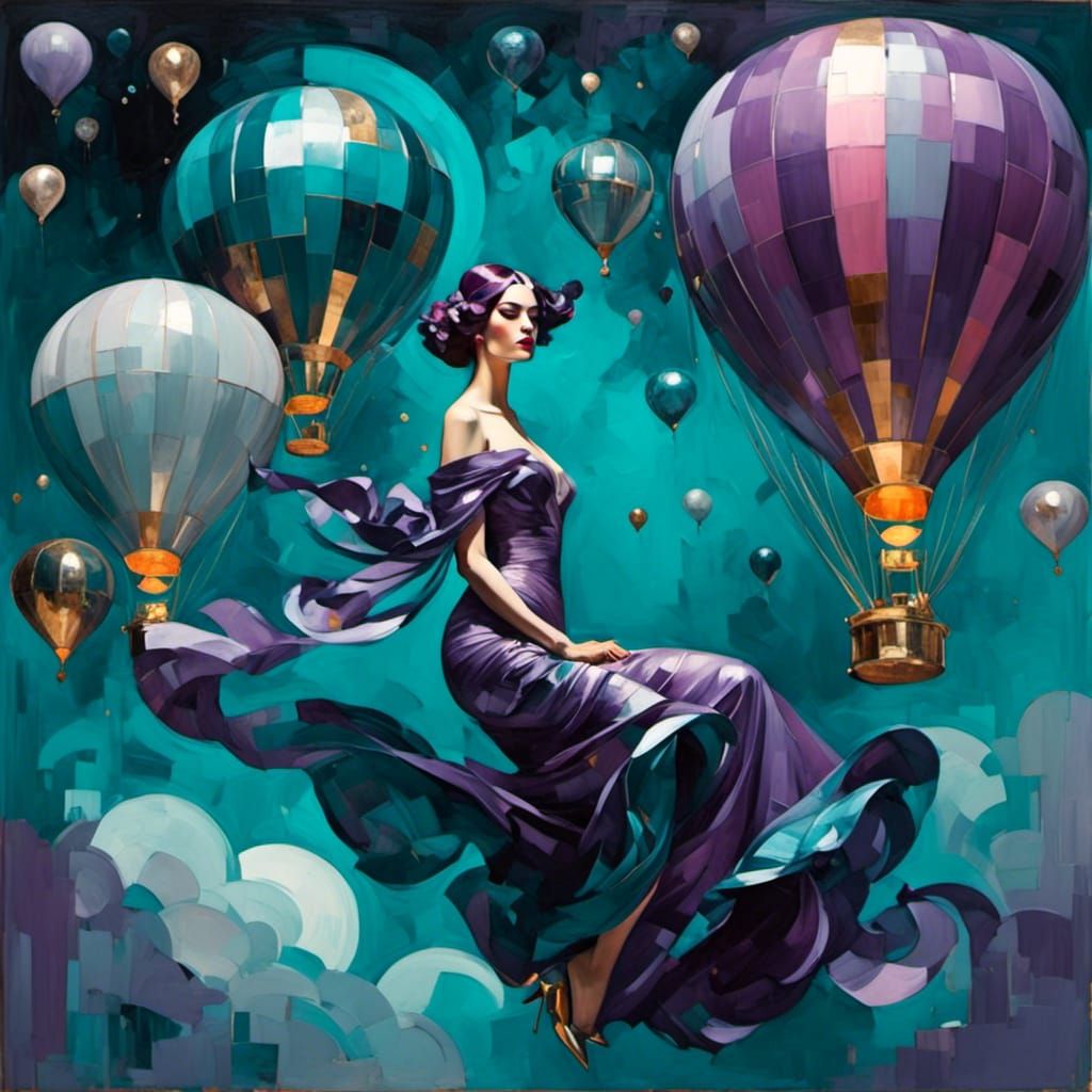 Cosmic Hot Air Balloons