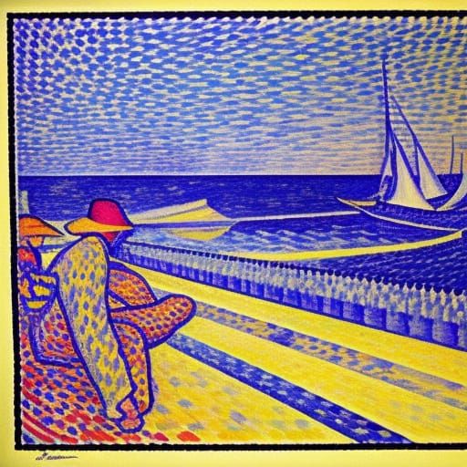 by Paul Signac
