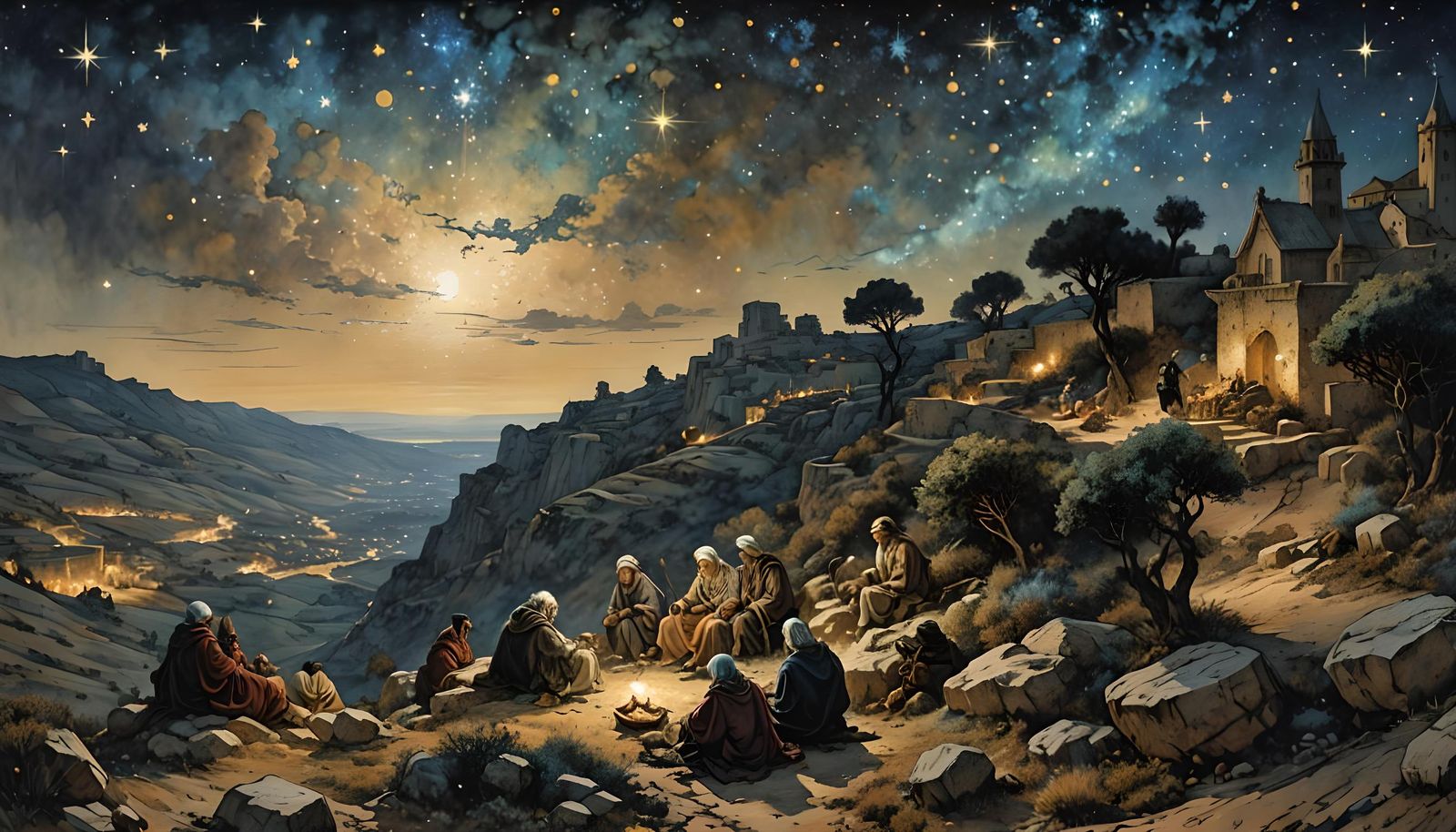 Shepherds under the Stars  by @Secret_Strategem