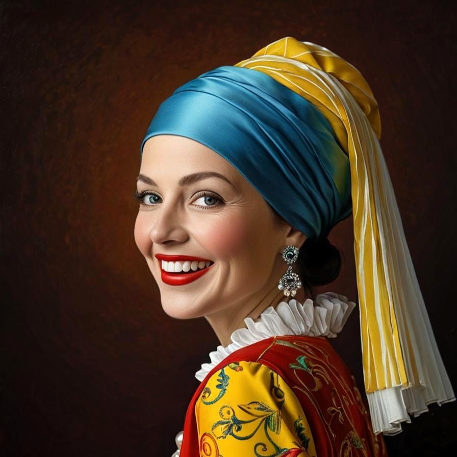 Sophisticated Lady in Art Deco Elegance