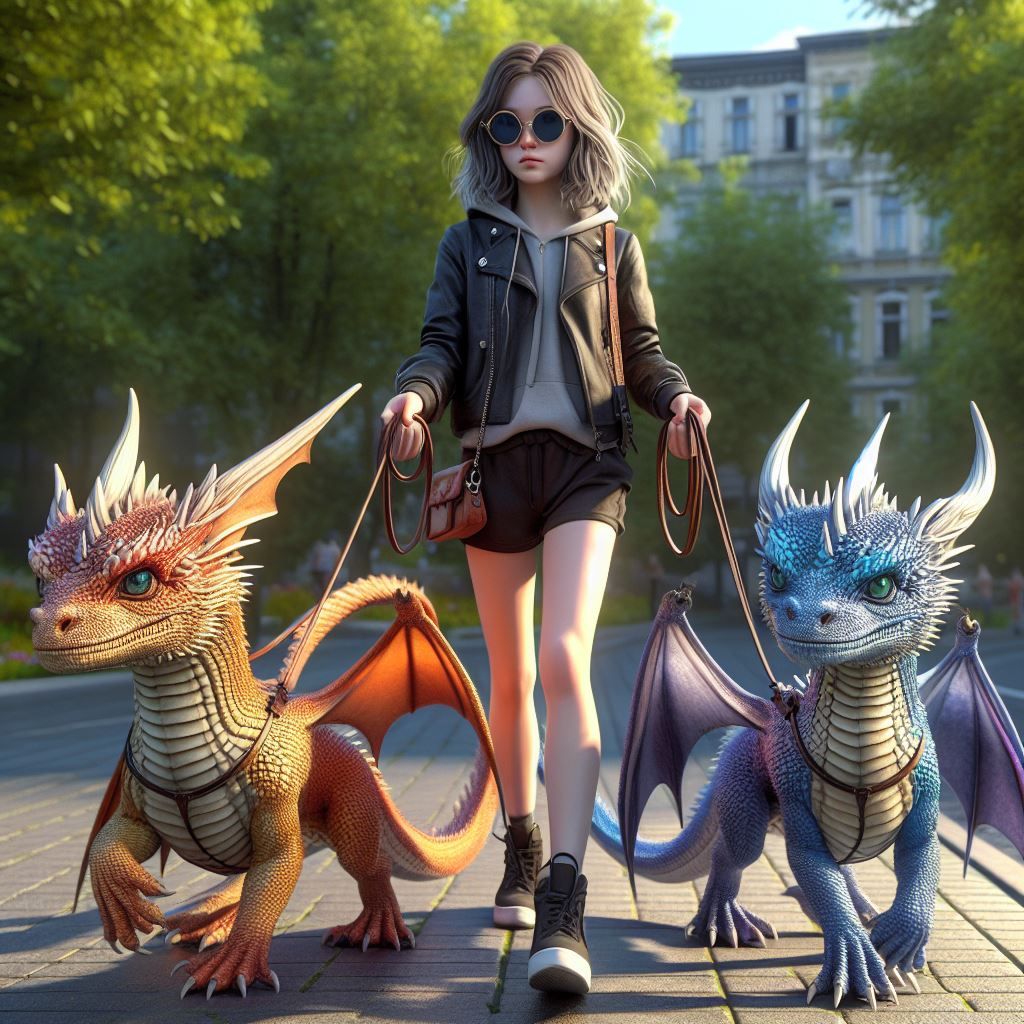 Taking my babies for a walk