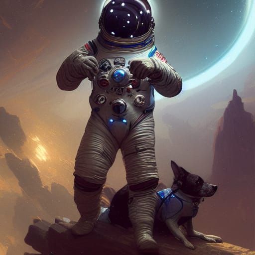 Dog in Space undefined