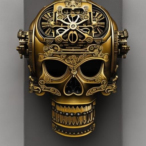 Skull art!
