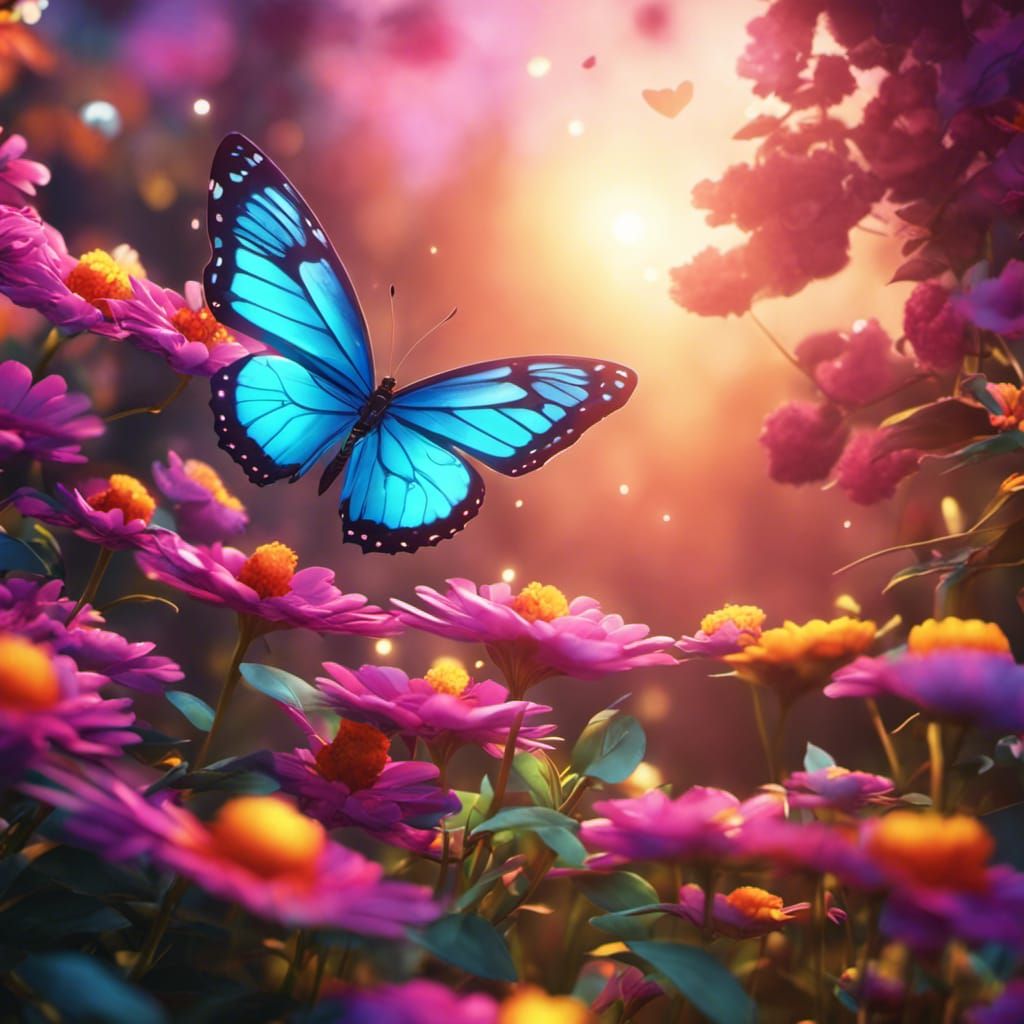 Butterfly - AI Generated Artwork - NightCafe Creator