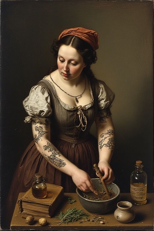Bruegel Apothecary