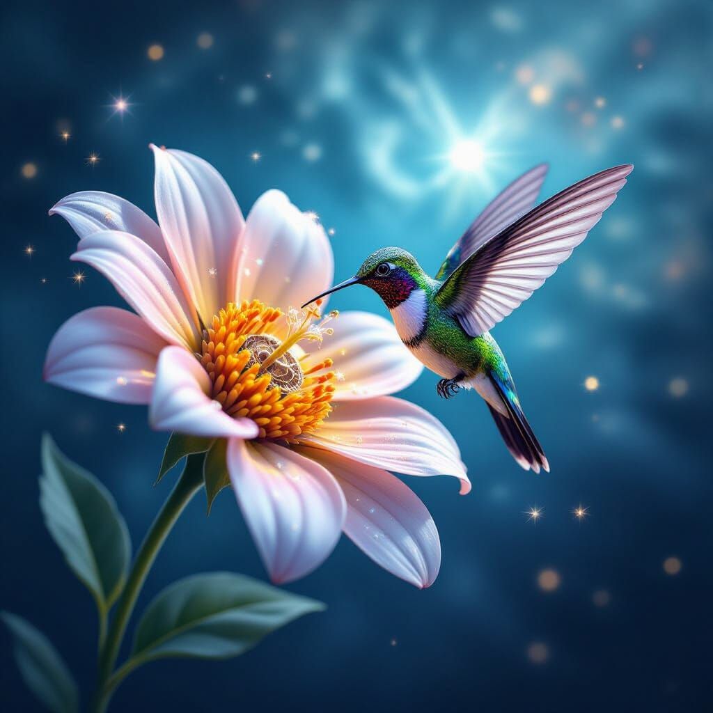  hummingbird .  by @warrior angel