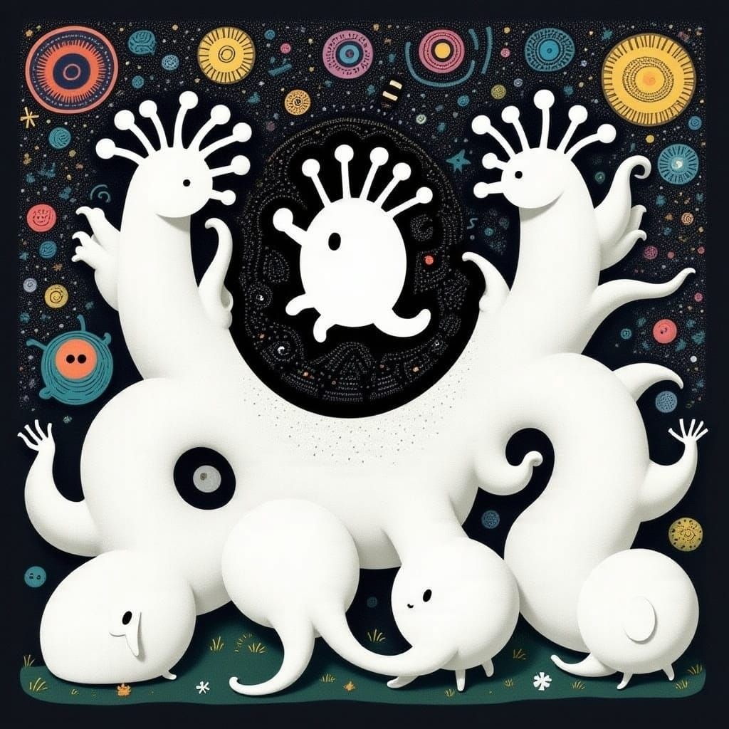 <lora:MOONMOTH SONG:1.0> Cute ghosts 