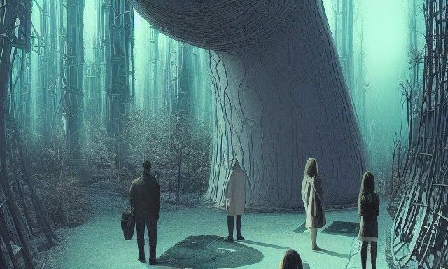 Tourists Visit The Garden of Mists