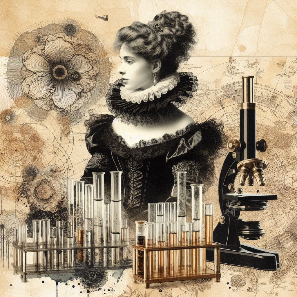 Victorian Lab Collage