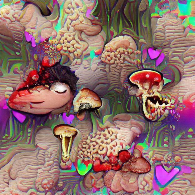 Heart shrooms