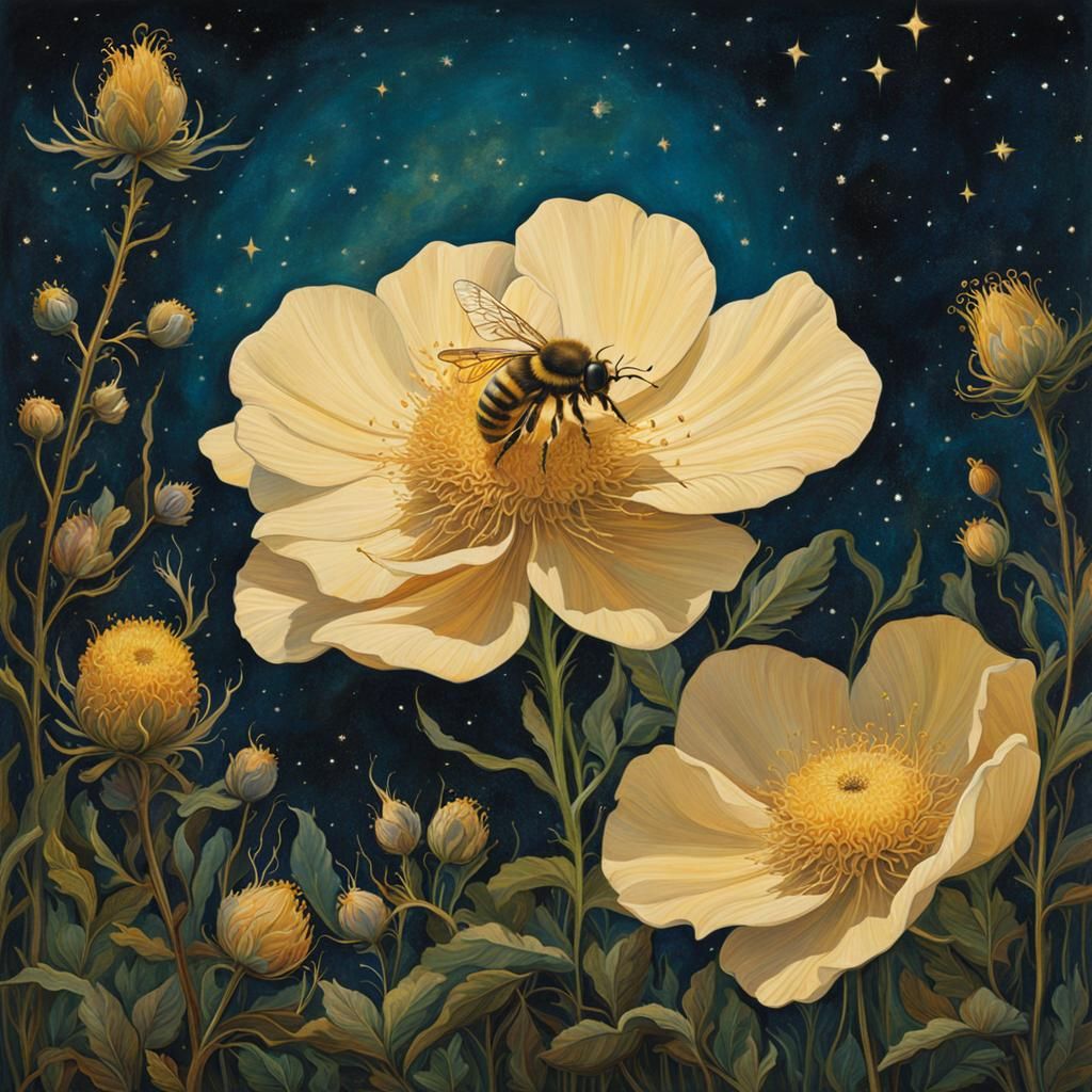 The Night Bee  by @jen