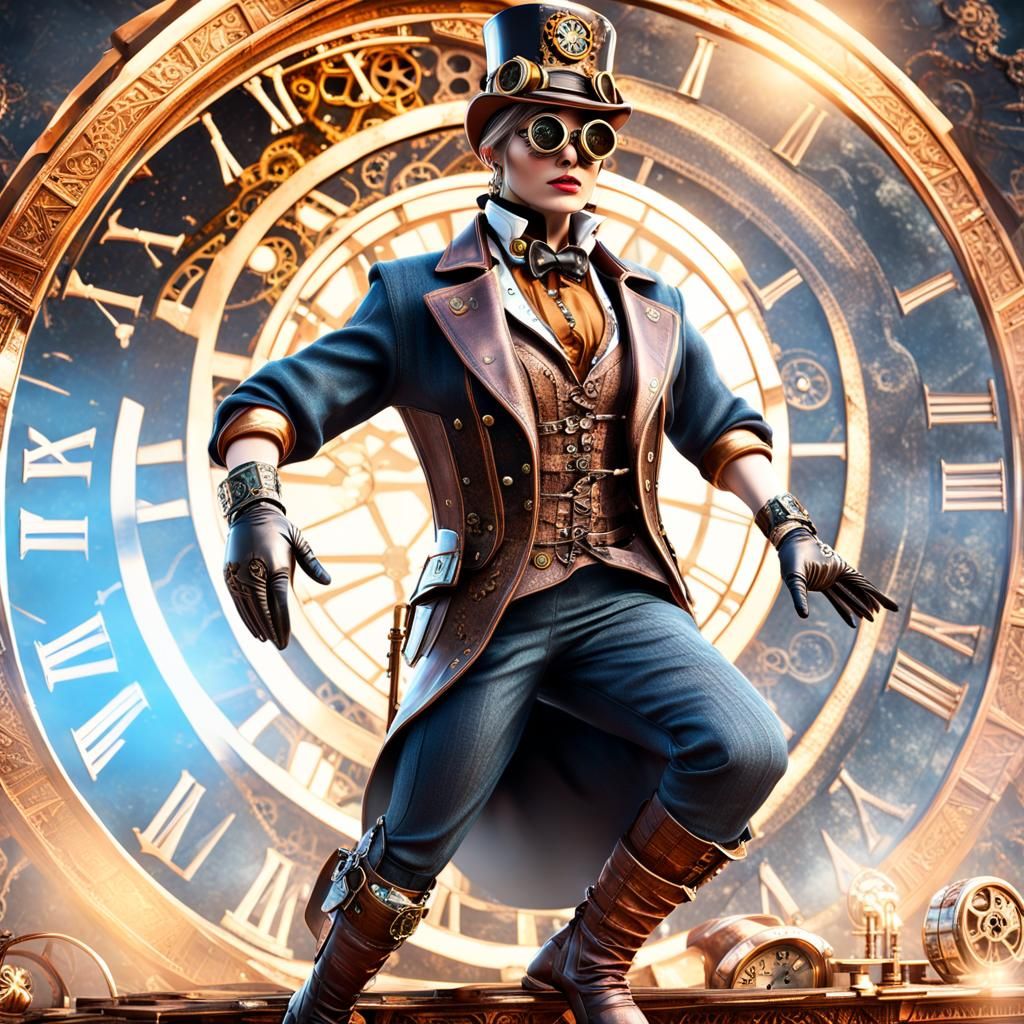 Steam Punk Timekeeper   by @7starDud3