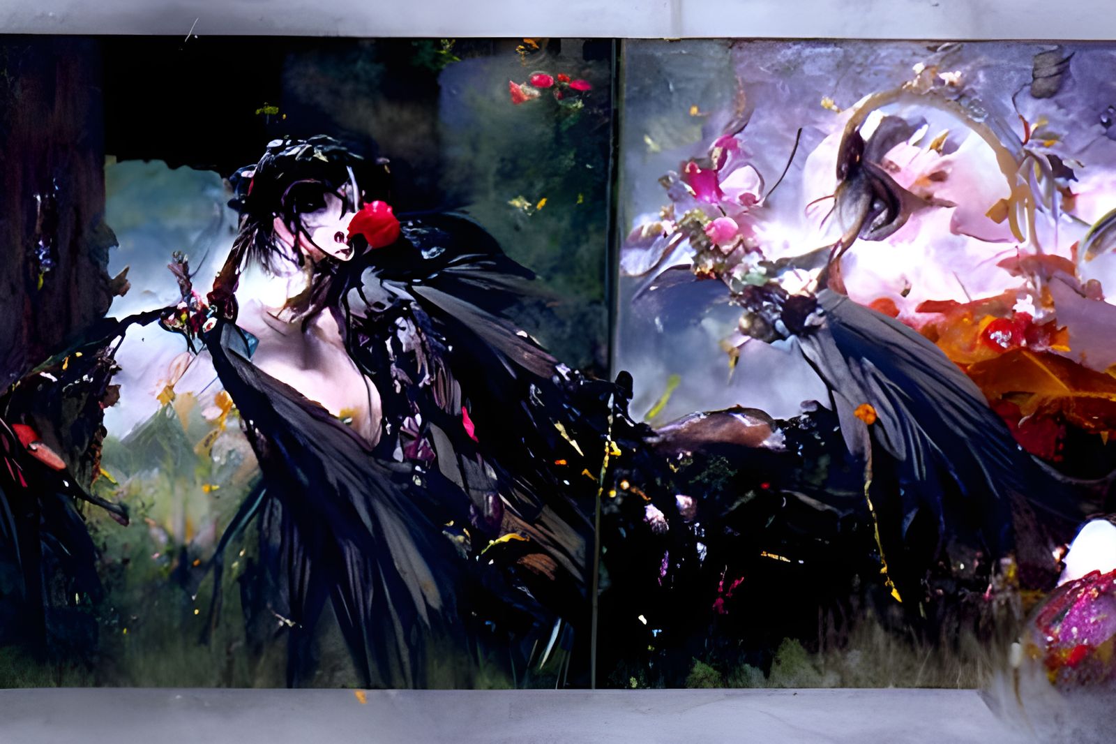 Flower Broken Pino Daeni Gerald Brom bauhaus gothic art art ...