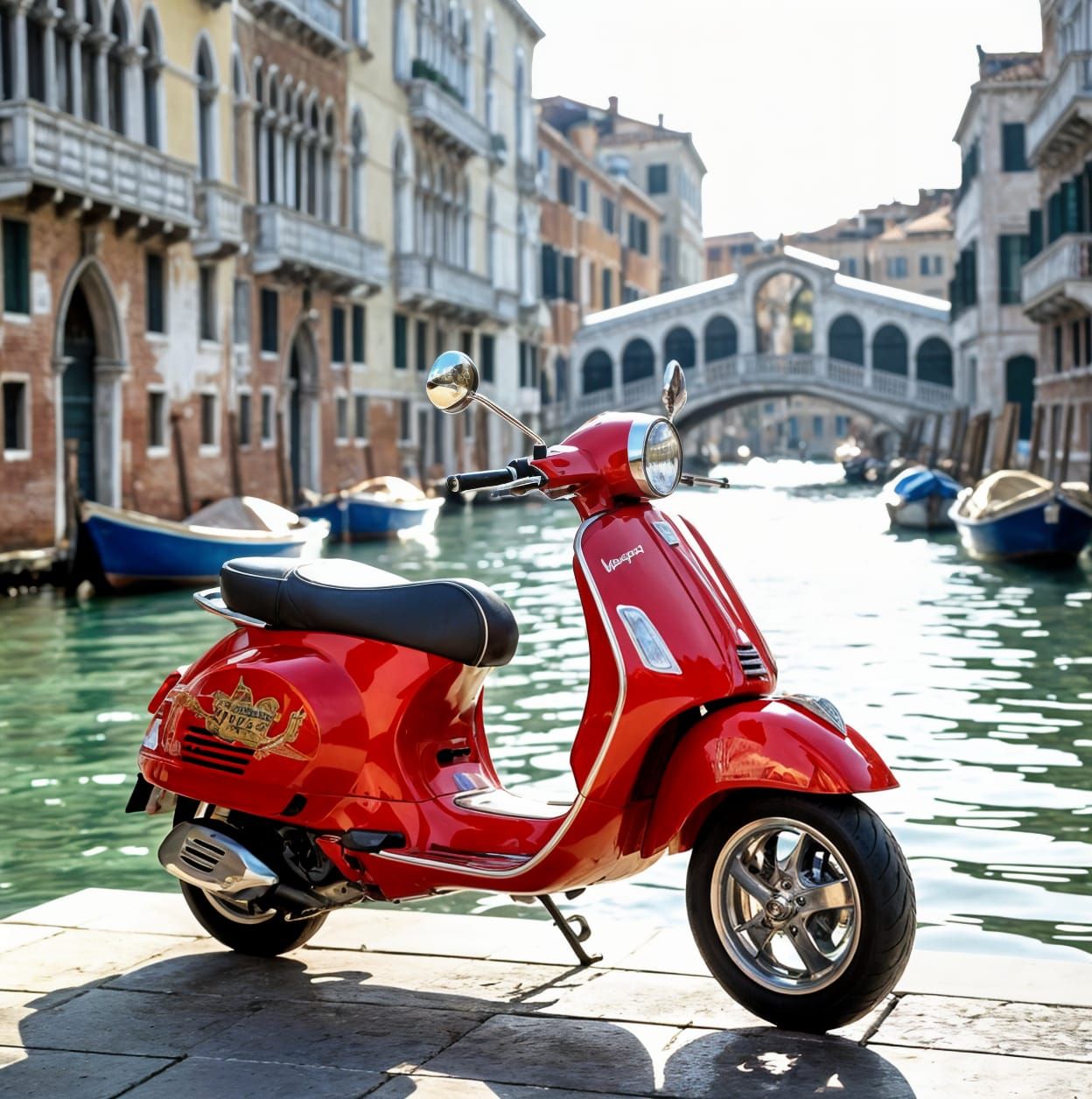 Third place; Challenge Scooters about town Pirate Queen Jo