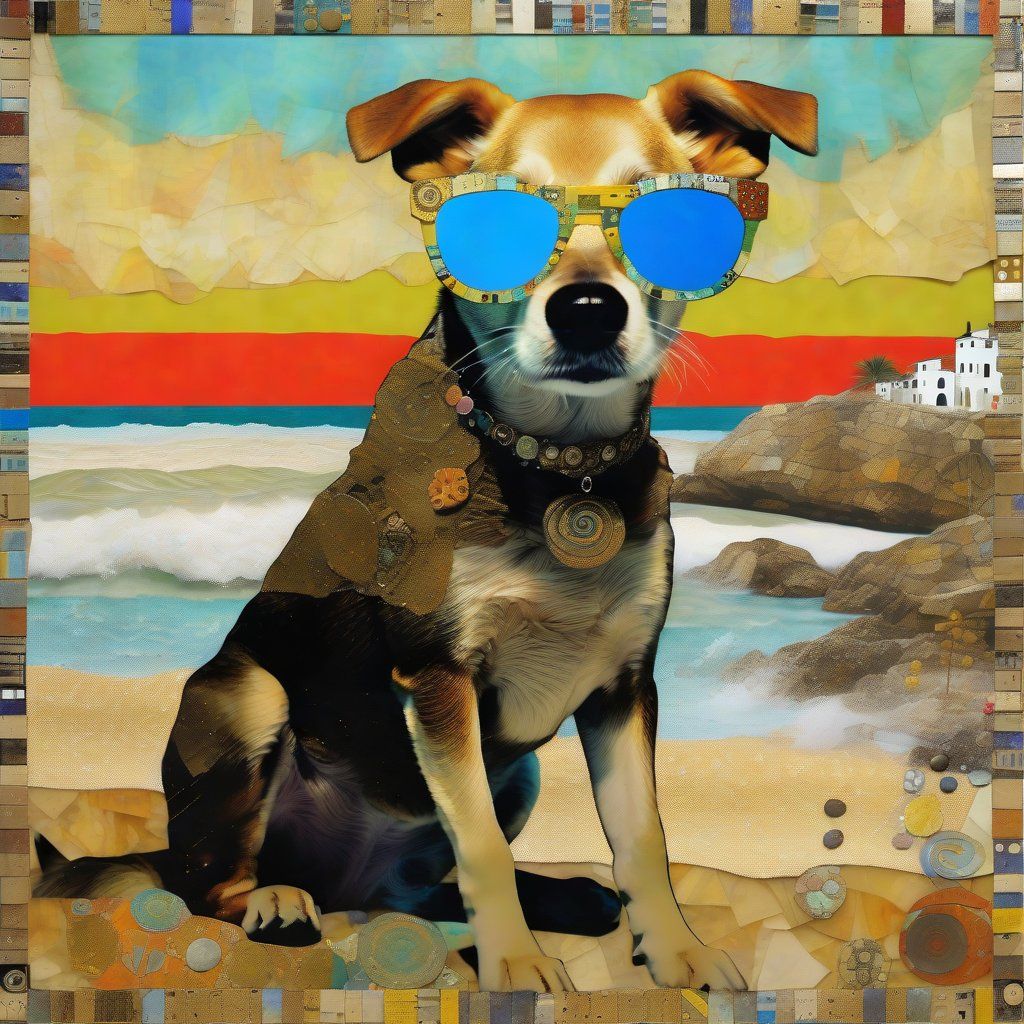 Doggie daydreams of summer.