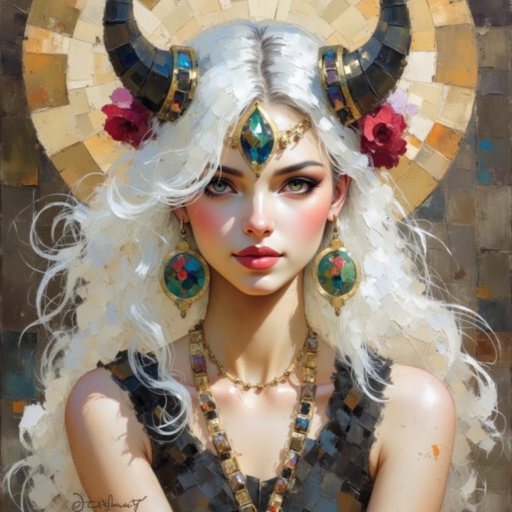 breathtaking beauty, realistic, detailed  background, Royo, Bagshaw, Chevrier, Lou Xaz, Ferri, Kaluta, Minguez <lora:Earth and impression:1....