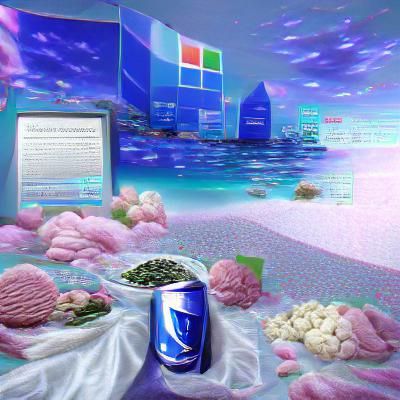 8k bluescreenofdeath vaporwave realistic dreams