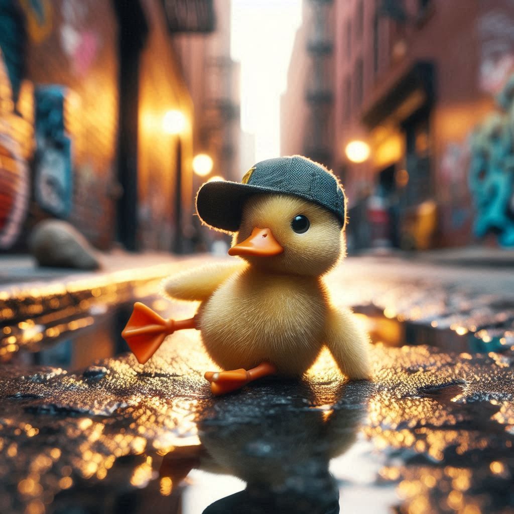 Breakdancing Duckling