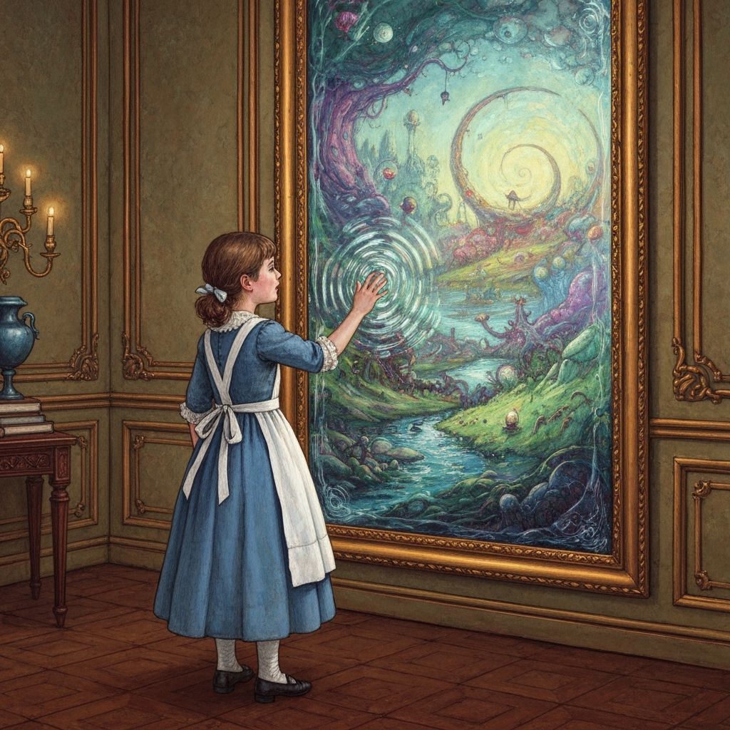 Through the Looking Glass  by @maya7