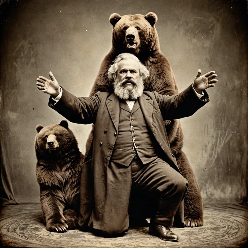 Does it require deep intuition to comprehend that a bear's ideas, views and conceptions, in one word*, a bear's consciou...