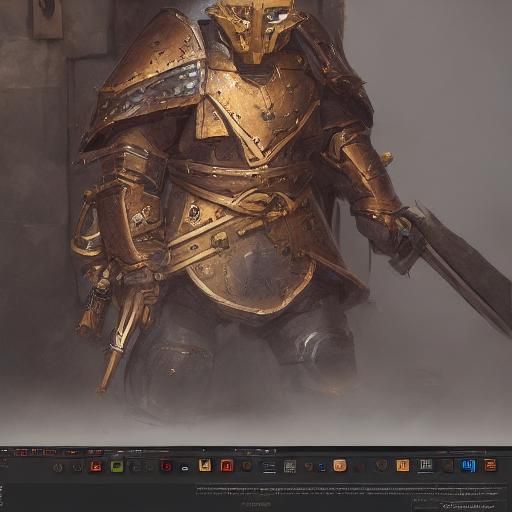 dnd warforged cleric - AI Generated Artwork - NightCafe Creator