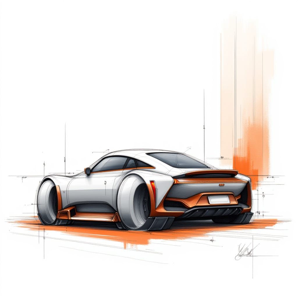 <lora:designsketch:1.0> 
designsketch luxury coupé concept, flatbed-scan look, pure white hot-press paper, shadowless D65 lighting, pen lin...