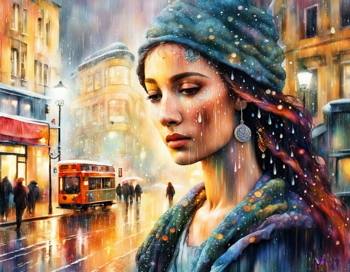 Tears in the Rain  by @Polly