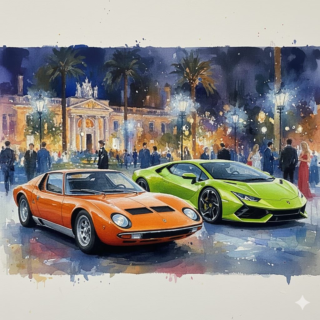 Past X Future Lamborghini