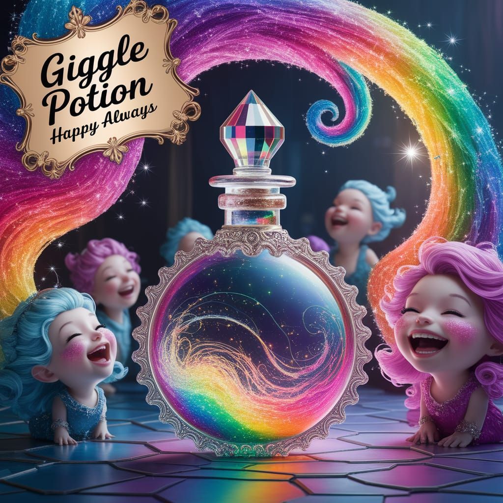 Giggle potion  by @Neverland