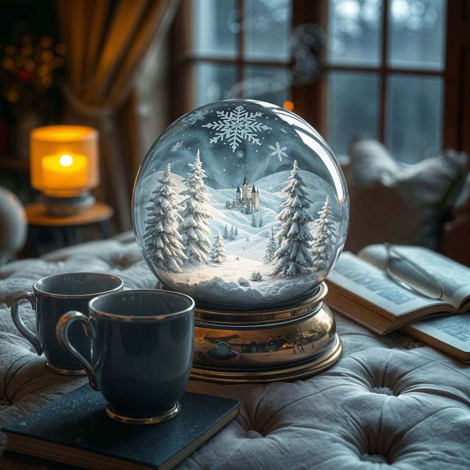 Snowglobe  by @Laevos