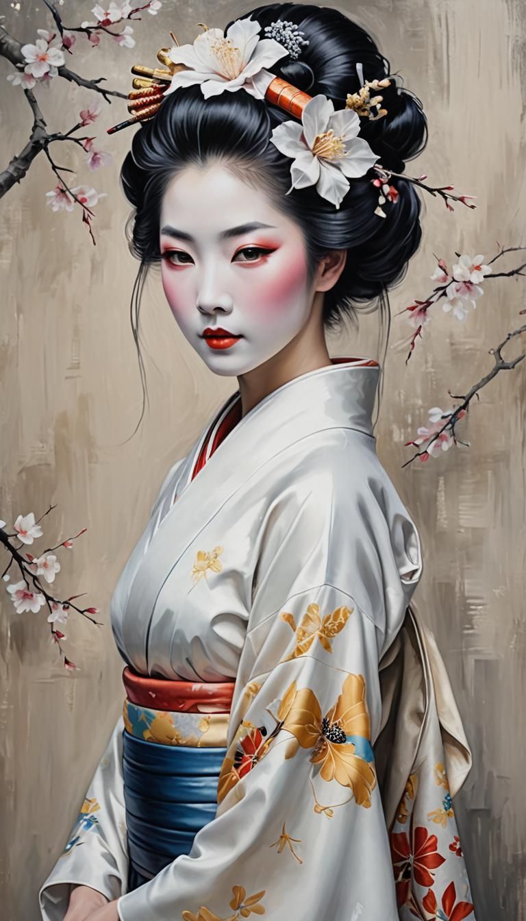 Portrait of a Geisha