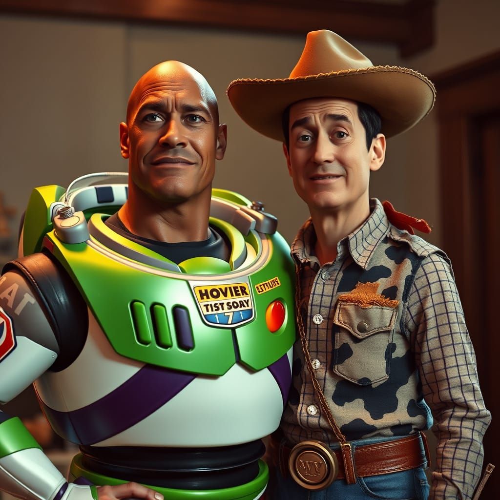 Buzz & Woody  by @Matt Truelove