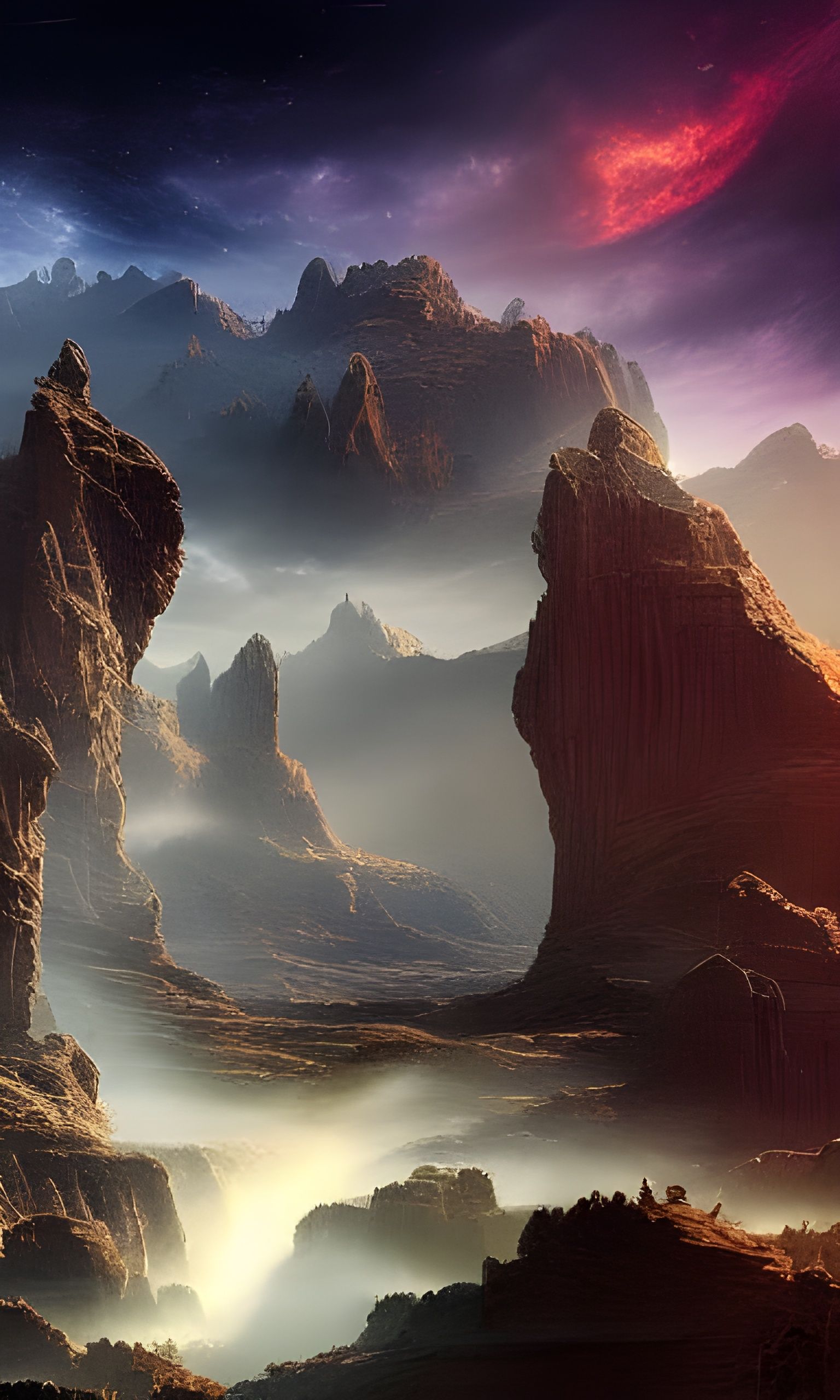 Cosmic Canyons