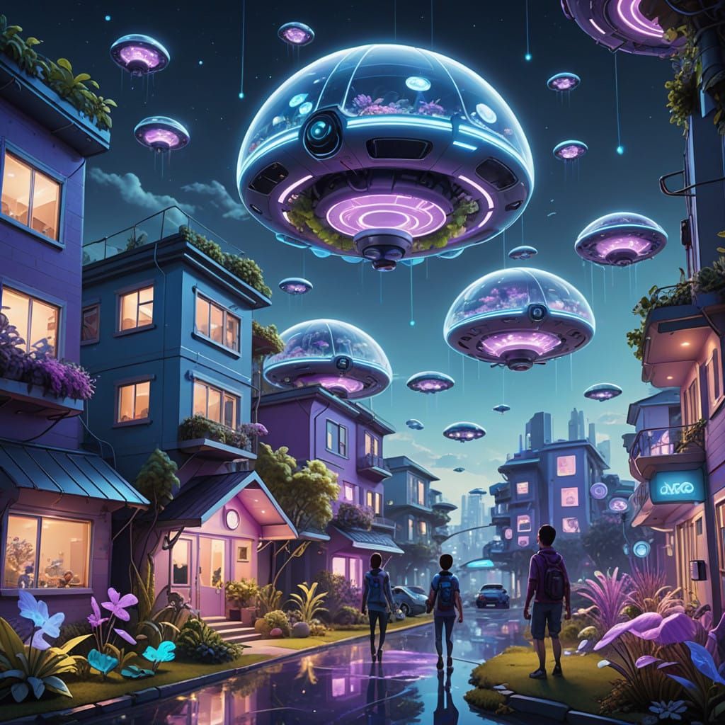 Suburban Serenity 3025  by @RocketMobster