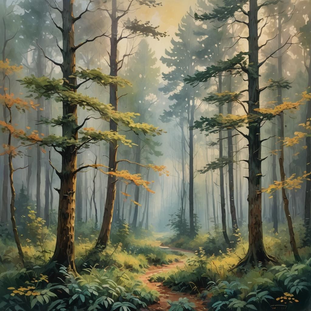 Morning Mist  by @Brenda Ader