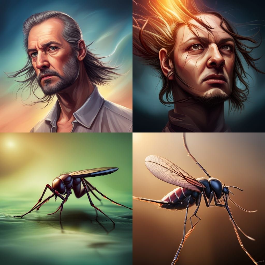 Giant freaky mutant killer ugly and Damned Mosquitoes Hyperr...