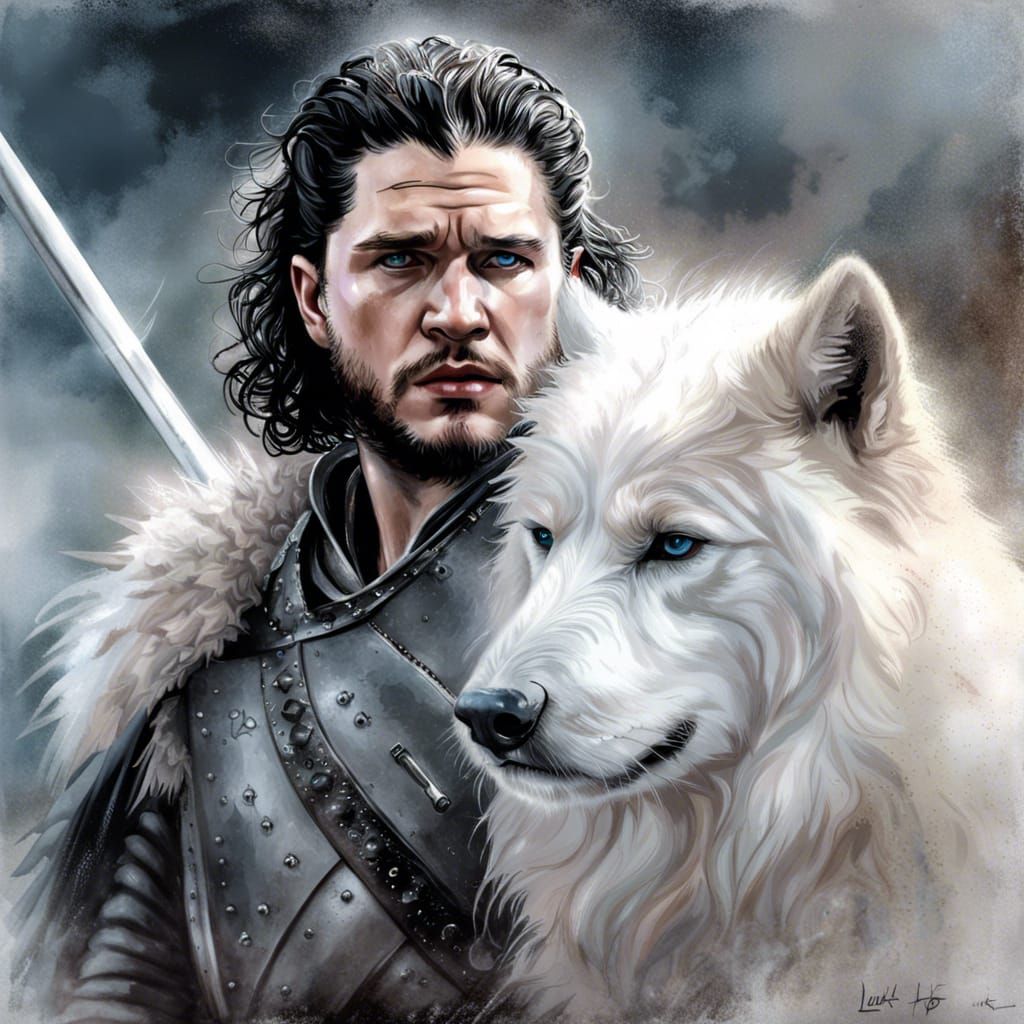 Jon Snow - AI Generated Artwork - NightCafe Creator