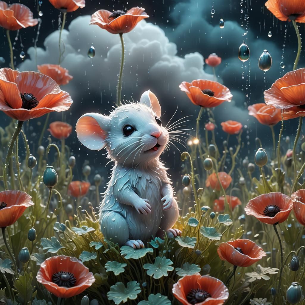 Still Curious on a Cloudy Day.  by @Omimimo