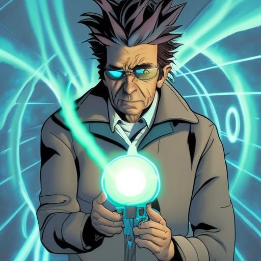 Mad Scientest AI Generated Artwork NightCafe Creator