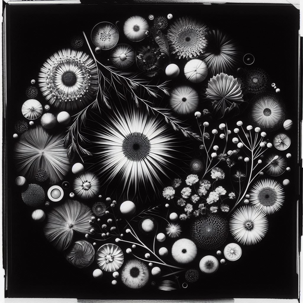 Black & White Rayograms